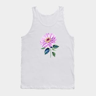 Beautiful Botanical Flower Tank Top